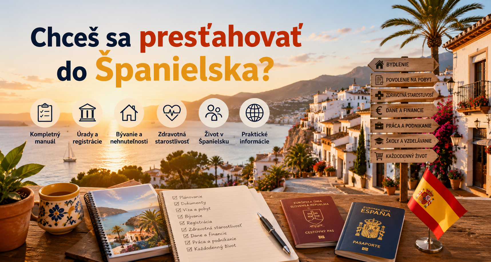 Chceš sa presťahovať do Španielska? Kompletný manuál pre Slovákov