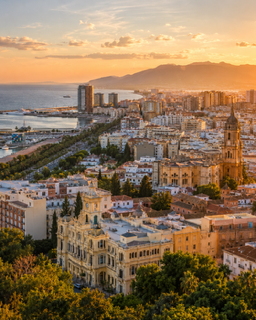 Španielske pobrežné mesto na Costa Blanca