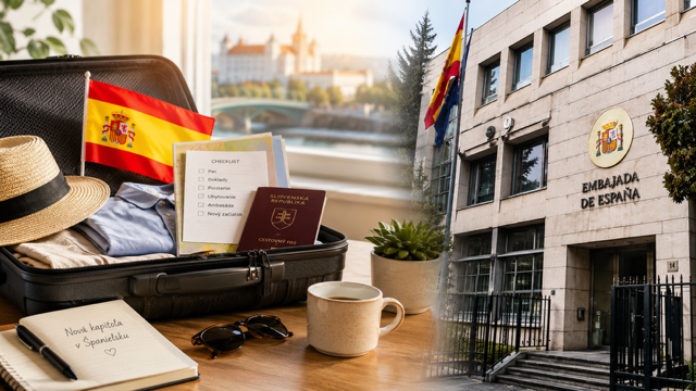 Vybavenie NIE na španielskej ambasáde v Bratislave